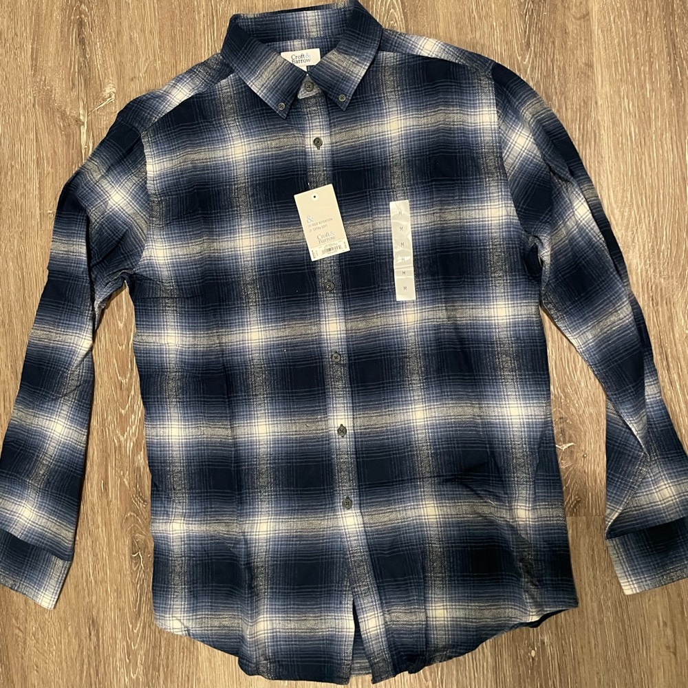 Croft and Barrow Flannel Blue